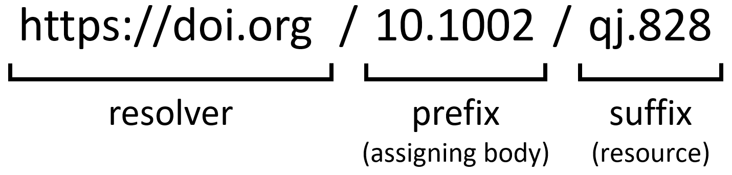 Anatomy of a DOI